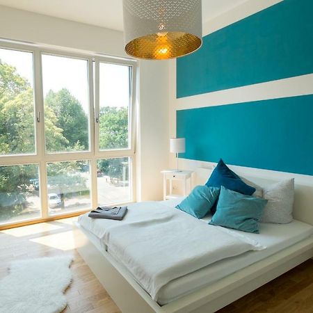 City Apartment Am Stadthafen Leipzig Eksteriør billede