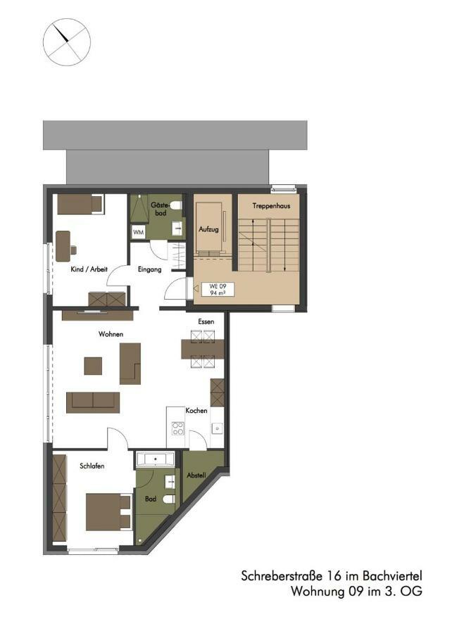 City Apartment Am Stadthafen Leipzig Eksteriør billede