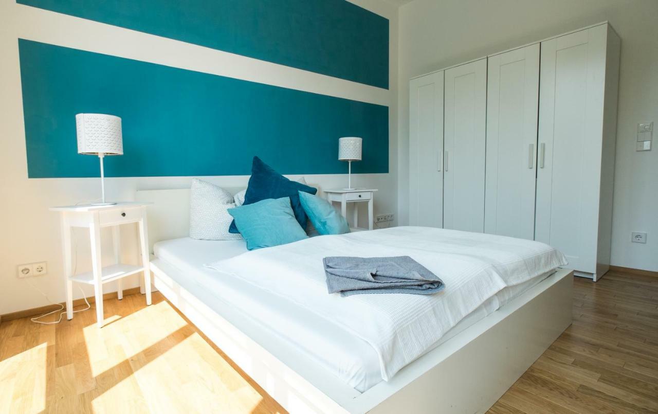 City Apartment Am Stadthafen Leipzig Eksteriør billede