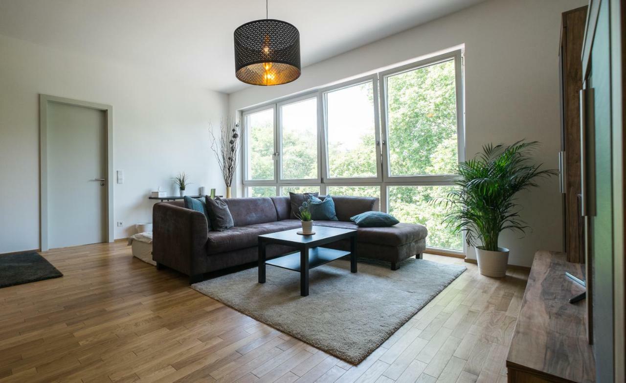 City Apartment Am Stadthafen Leipzig Eksteriør billede