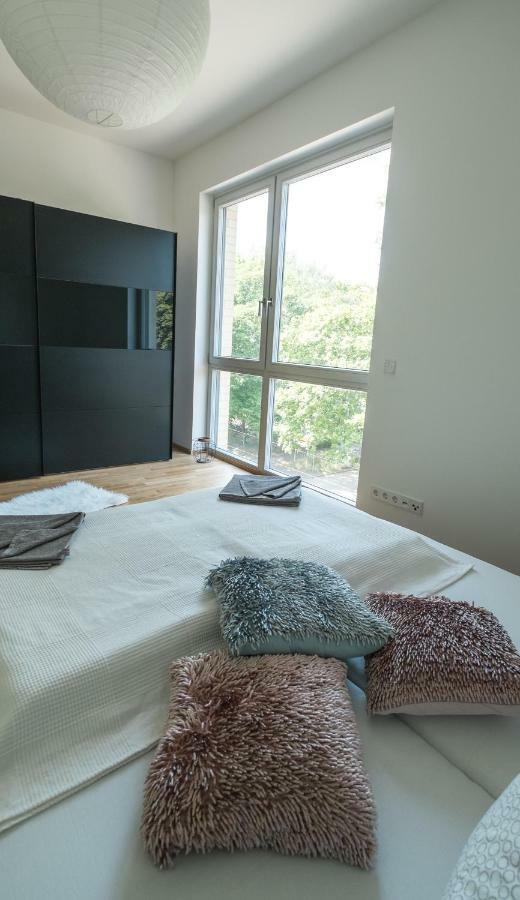 City Apartment Am Stadthafen Leipzig Eksteriør billede
